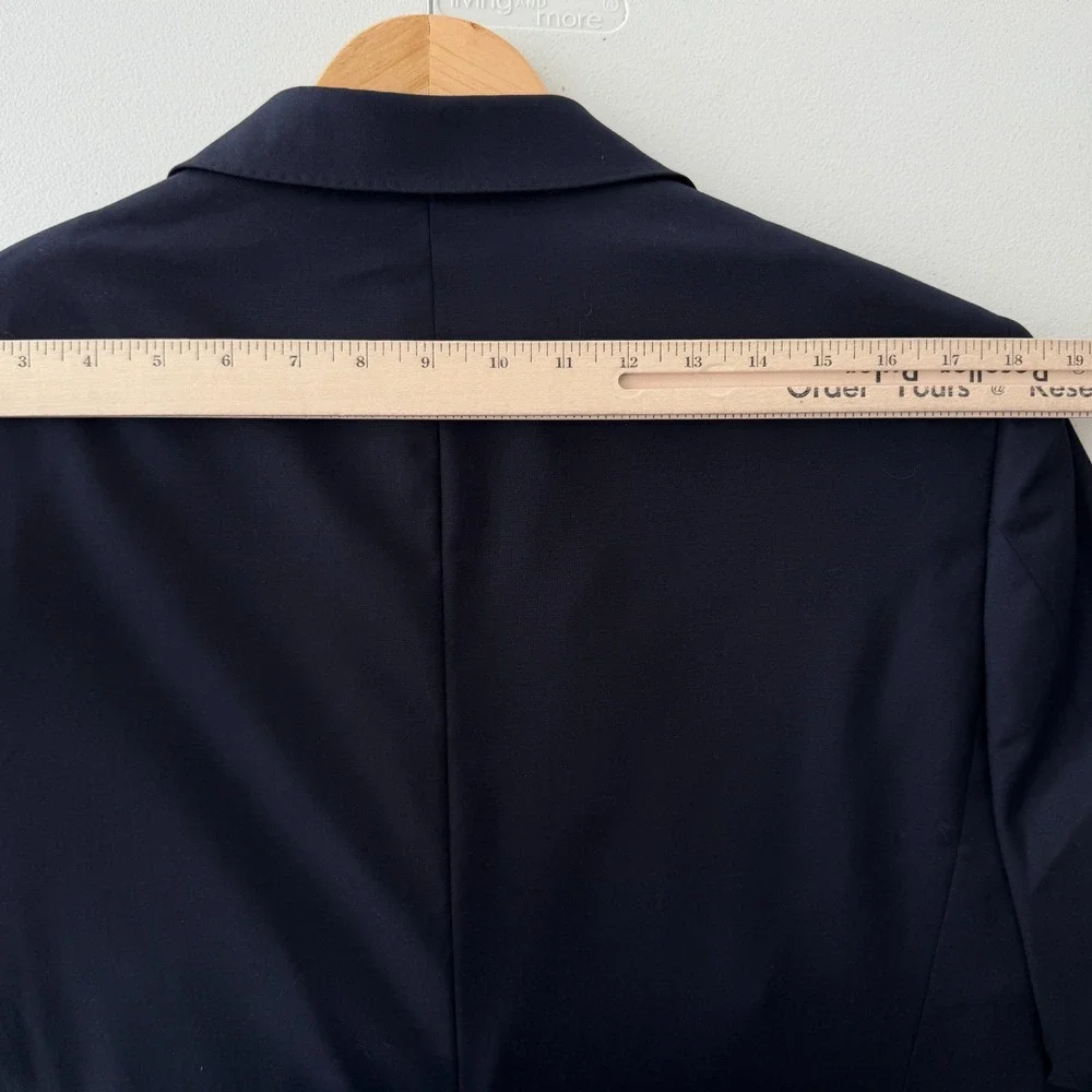 J Crew Blazer Mens 40S Navy Ludlow Loro Piana Italian Wool Suit Jacket Luxury